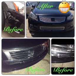 my accord before and after! Like if It never happened :) my accord before and after! Like if It never happened :)