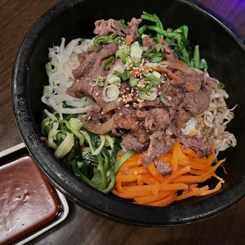 Kimchi and Wasabi - Bulgogi stone pot bibimbap - Korean Near Me - Mount Pocono, Pennsylvania