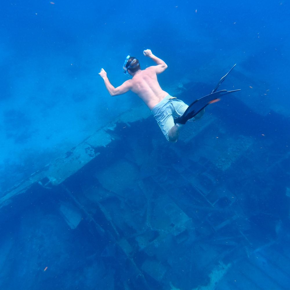 Double Header Sportfishing - Freediving over a shipwreck! - Boat Charters Near Me - St. Thomas, Virgin Islands Double Header Sportfishing - Freediving over a shipwreck! - Boat Charters Near Me - St. Thomas, Virgin Islands