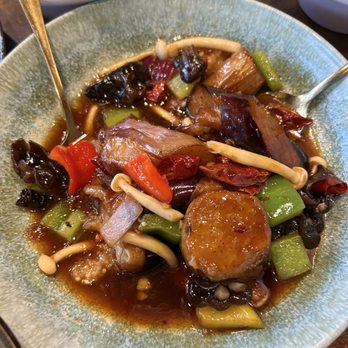 Go Chicken - Braised Garlic Eggplants - Chinese Near Me - San Francisco, California Go Chicken - Braised Garlic Eggplants - Chinese Near Me - San Francisco, California