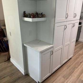The Stone Alchemist - Cabinet with new top - Countertop Installation Near Me The Stone Alchemist - Cabinet with new top - Countertop Installation Near Me