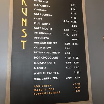 Kunst Coffee Haus - Menu - Coffee & Tea Near Me - Bayside, New York Kunst Coffee Haus - Menu - Coffee & Tea Near Me - Bayside, New York