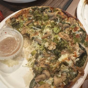 Matthew's Pizza - great white pizza with veggies (no olives) - Pizza Near Me - Baltimore, Maryland Matthew's Pizza - great white pizza with veggies (no olives) - Pizza Near Me - Baltimore, Maryland