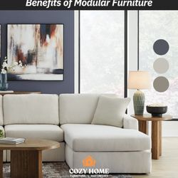 Cozy Home Furniture and Mattresses - Fully customizable: Rearrange, add, or remove sections to suit your space and needs--whenever you want.