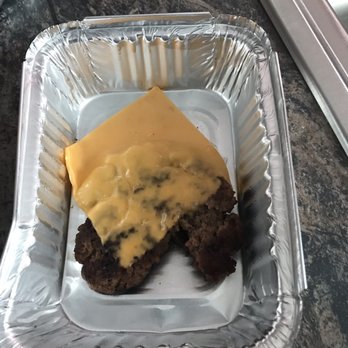 Five Guys - a piece of cheesecake in a foil container - Fast Food Near Me - Altoona, Pennsylvania Five Guys - a piece of cheesecake in a foil container - Fast Food Near Me - Altoona, Pennsylvania