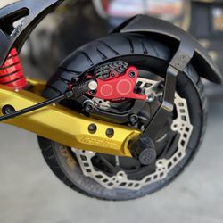 Kinetic PEV - Performance EScooter and EBike brake upgrades. Complete hydraulic brake services available!