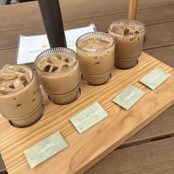 Sonder Coffee - Coffee flight - Coffee & Tea Near Me - Wendell, North Carolina