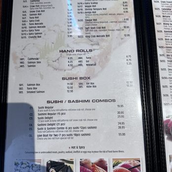 Kobe Sushi - Menu1 - Sushi Bars Near Me - LaPlace, Louisiana