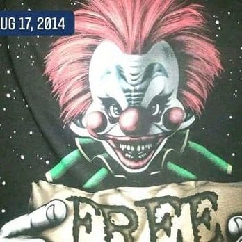 Busy B's - a creepy clown holding a free sign - Convenience Stores Near Me - Ada, Oklahoma Busy B's - a creepy clown holding a free sign - Convenience Stores Near Me - Ada, Oklahoma