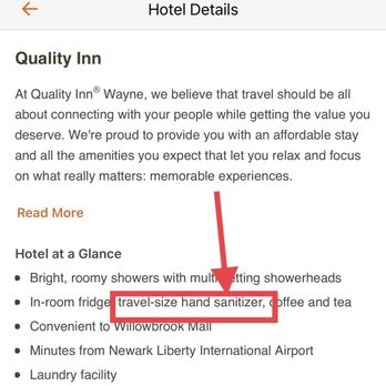 Quality Inn - As advertised-  only bar soap and shampoo - Hotels Near Me - Wayne, New Jersey