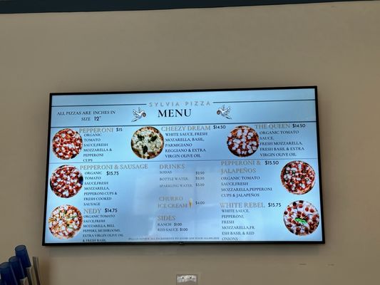 Menu photo 3 Sylvia Pizza San Marcos, TX Menu photo 3 Sylvia Pizza San Marcos, TX