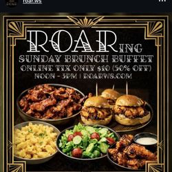 Roar - The advertisement I saw for the "BUFFET"