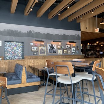Crushed by Giants - Seating - Brewpubs Near Me - Chicago, Illinois Crushed by Giants - Seating - Brewpubs Near Me - Chicago, Illinois