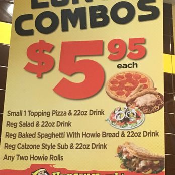 Hungry Howie's Pizza - Lunch combos - Sandwiches Near Me - Mobile, Alabama