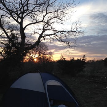 Lost Maples State Park - Sunset at primitive campsite B - Parks Near Me - Vanderpool, Texas