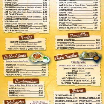 Asadero Toro - March 2015 menu - Mexican Near Me - Phoenix, Arizona Asadero Toro - March 2015 menu - Mexican Near Me - Phoenix, Arizona