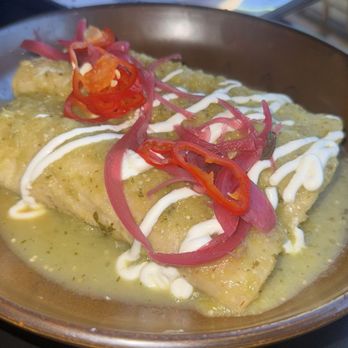 Encanto Mestizo - Enchiladas verdes - Mexican Near Me - Sylmar, California Encanto Mestizo - Enchiladas verdes - Mexican Near Me - Sylmar, California