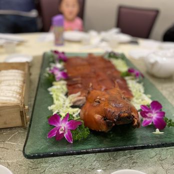 Fusion Delight - Roast piglet(advance reservation required) its was delicious, skin very crunchy not overly salty, and not too greasy. . - Chinese Near Me - San Leandro, California Fusion Delight - Roast piglet(advance reservation required) its was delicious, skin very crunchy not overly salty, and not too greasy. . - Chinese Near Me - San Leandro, California