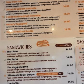 KoCo Café & Bakery - menu - Bakeries Near Me - Boynton Beach, Florida
