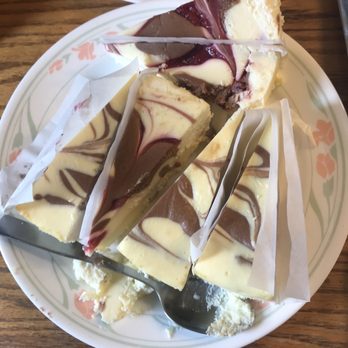 Curly's Grille - Chocolate and Cherry Swirl Cheesecake - Caribbean Near Me - Lackawanna, New York Curly's Grille - Chocolate and Cherry Swirl Cheesecake - Caribbean Near Me - Lackawanna, New York