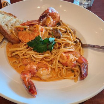 Panini Kabob Grill - Jumbo prawn spicy linguine pasta - Mediterranean Near Me - Long Beach, California Panini Kabob Grill - Jumbo prawn spicy linguine pasta - Mediterranean Near Me - Long Beach, California