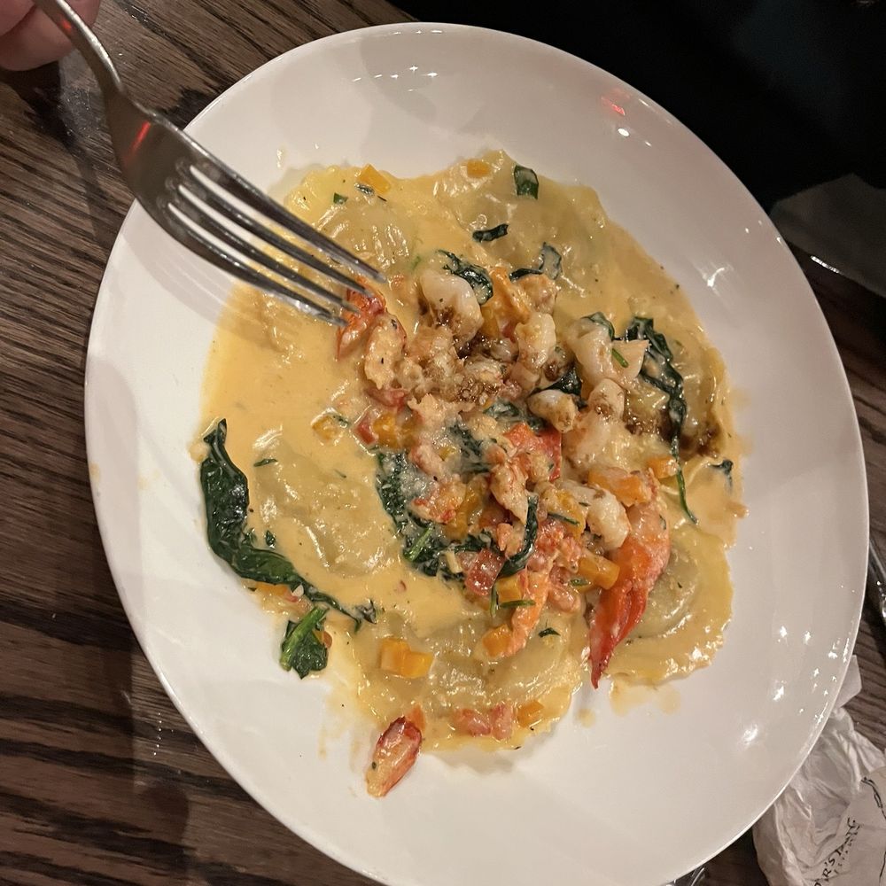 Cooper’s Hawk Winery & Restaurant - Roasted Butternut Squash Ravioli with Main Lobster & Shrimp - Wine Bars Near Me - Gurnee, Illinois Cooper’s Hawk Winery & Restaurant - Roasted Butternut Squash Ravioli with Main Lobster & Shrimp - Wine Bars Near Me - Gurnee, Illinois