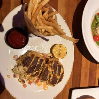 Redstone American Grill - Crab Cakes and French Fries - Cocktail Bars Near Me - Minnetonka, Minnesota Redstone American Grill - Crab Cakes and French Fries - Cocktail Bars Near Me - Minnetonka, Minnesota
