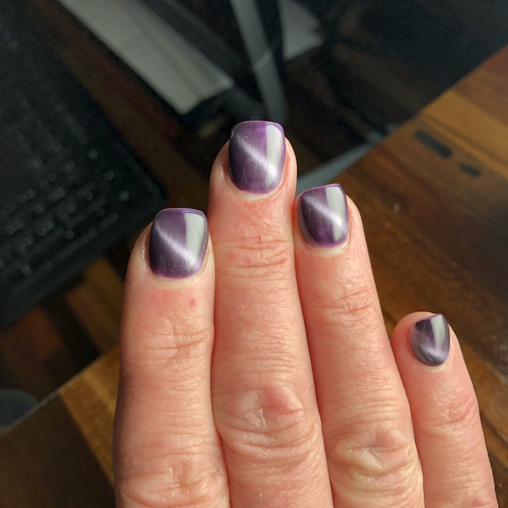 Evanston Nails - Cat Eye nail by Tina - Waxing Near Me - Evanston, Illinois Evanston Nails - Cat Eye nail by Tina - Waxing Near Me - Evanston, Illinois