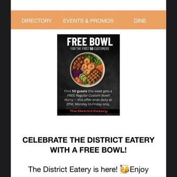 SeoulSpot Eatery - FREE bowl for the first 50 guests starting today through Friday but only til 2pm daily for the free bowls - Asian Fusion Near Me - Tustin, California SeoulSpot Eatery - FREE bowl for the first 50 guests starting today through Friday but only til 2pm daily for the free bowls - Asian Fusion Near Me - Tustin, California