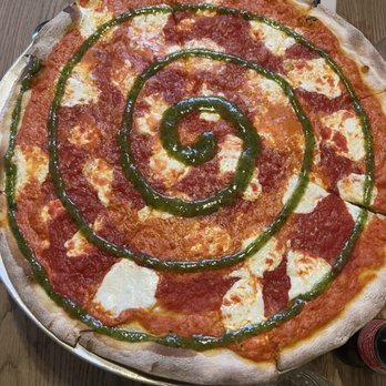 Rubirosa - Tie Dye pizza. - Must have!!!!! - Italian Near Me - New York, New York