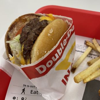 In-N-Out Burger - Double-Double Burger (670 Cal) - Burgers Near Me - Las Vegas, Nevada