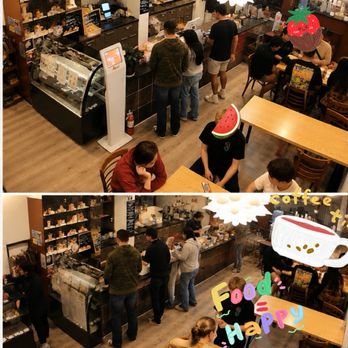 Ice Monster - A warm and cozy café with a lively vibe, packed with people enjoying desserts, coffee, and late-night chats. - Juice Bars & Smoothies Near Me - Walnut Creek, California