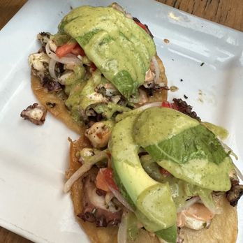 Salsa's - Octopus Tostadas - Mexican Near Me - Asheville, North Carolina