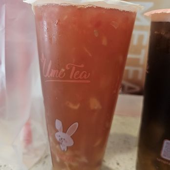 Ume Tea - Passionfruit Watermelon Drink - Bubble Tea Near Me - Fremont, California Ume Tea - Passionfruit Watermelon Drink - Bubble Tea Near Me - Fremont, California