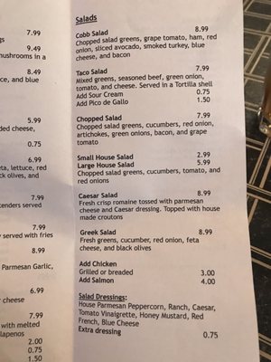 Menu photo 8 Florentine Restaurant Germantown, OH