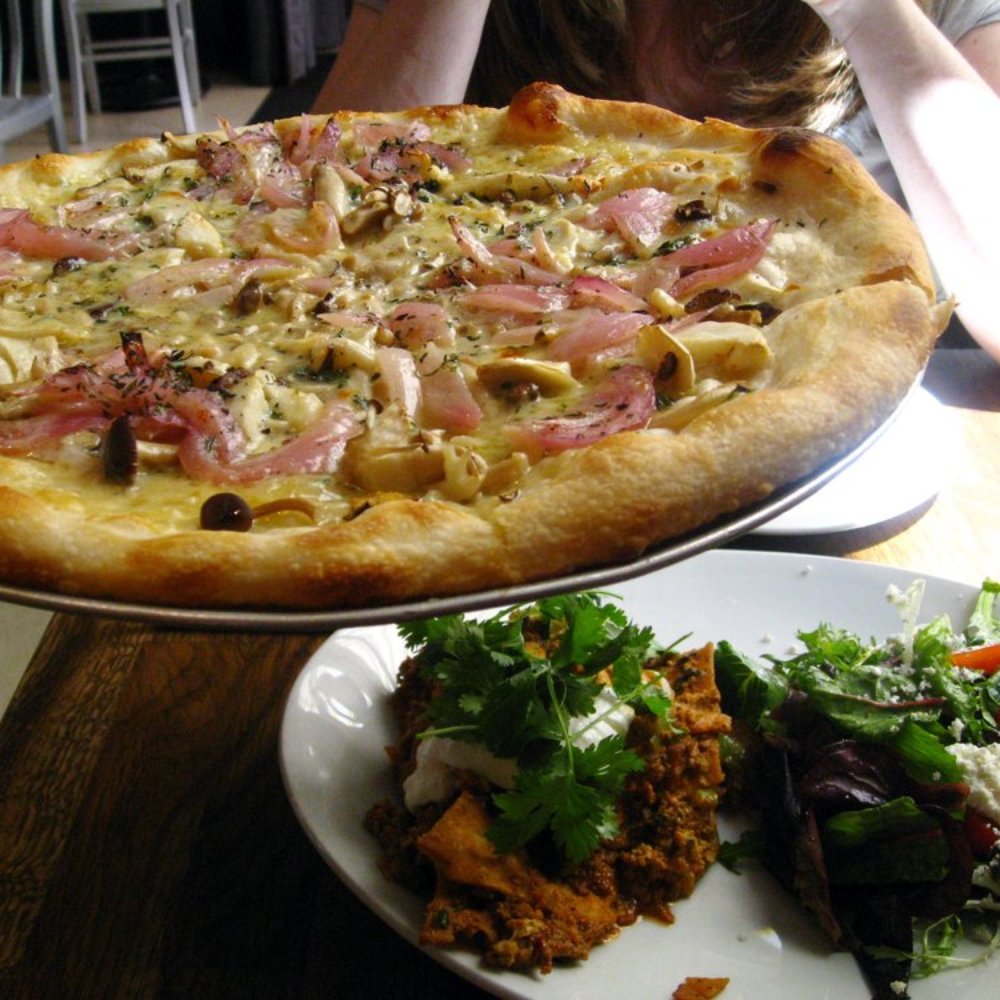 Starbelly - Mushroom pizza and chilaquiles - New American Near Me - San Francisco, California Starbelly - Mushroom pizza and chilaquiles - New American Near Me - San Francisco, California