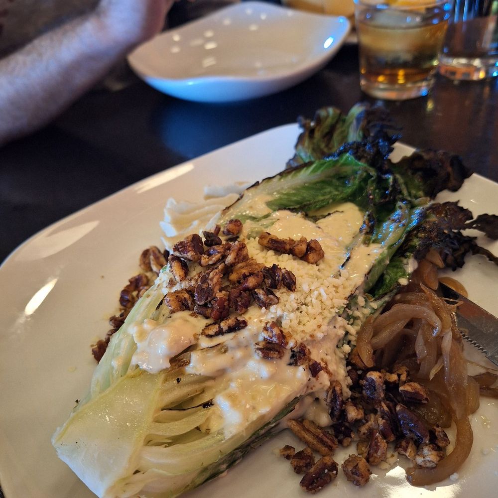 The Fiction Kitchen - Grilled Romaine - Vegan Near Me - Raleigh, North Carolina The Fiction Kitchen - Grilled Romaine - Vegan Near Me - Raleigh, North Carolina