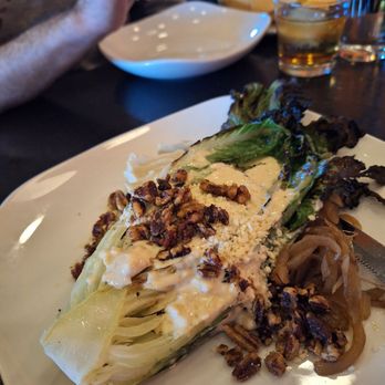 The Fiction Kitchen - Grilled Romaine - Vegan Near Me - Raleigh, North Carolina The Fiction Kitchen - Grilled Romaine - Vegan Near Me - Raleigh, North Carolina