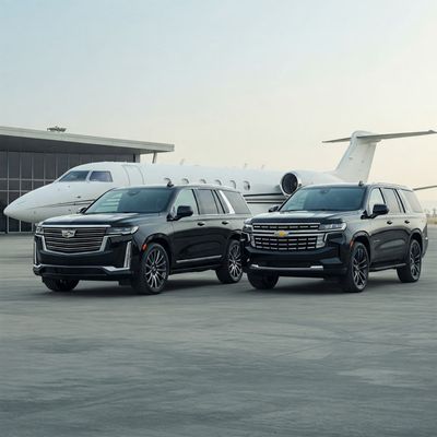 Airport Services - If you have a large family and a lot of luggage, we can help drop you and your loved ones off at the airport! Give us a call today!