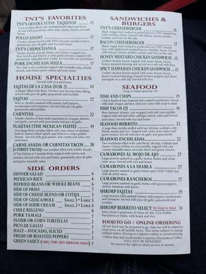 Menu photo 3 TNT on the Lake Lakeport, CA Menu photo 3 TNT on the Lake Lakeport, CA