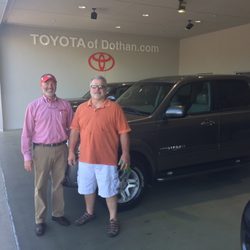 Toyota Of Dothan - Michael Chancy  Very happy customers! Thanks again for let help y'all get vehicle of your dreams.