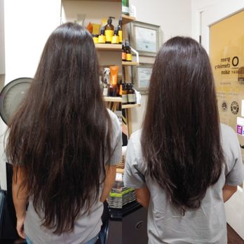 Colibri Hair Salon - Backside was okay. I kind of like my shape before. - Hair Salons Near Me - Tustin, California