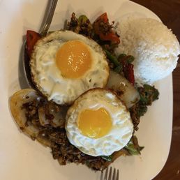 1. Thai Basil (Pad Ka Prao) (spicy) 1. Thai Basil (Pad Ka Prao) (spicy)