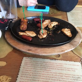 La Casona - So I know nobody wants to see what I just destroyed but this was just amazing I could not wait! -Paridilla de carnes - Colombian Near Me - Central Falls, Rhode Island