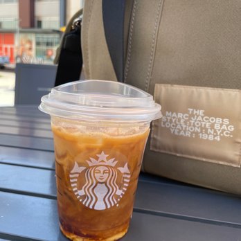 Starbucks - Iced doppio with coconut milk. - Coffee & Tea Near Me - North Hollywood, California Starbucks - Iced doppio with coconut milk. - Coffee & Tea Near Me - North Hollywood, California