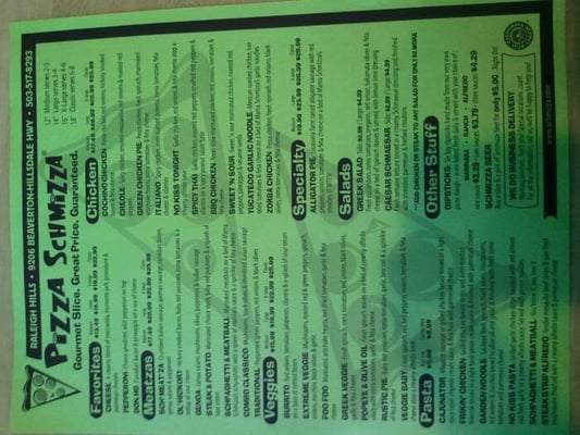 Pizza Schmizza by null