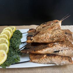 Mouse Trap - Salmon Skewers