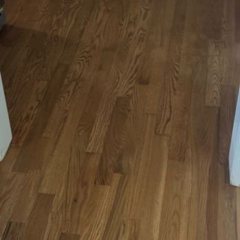 50Floor - Old transition, where they feathered the old floor into the new. - Flooring Near Me - Charlotte, North Carolina