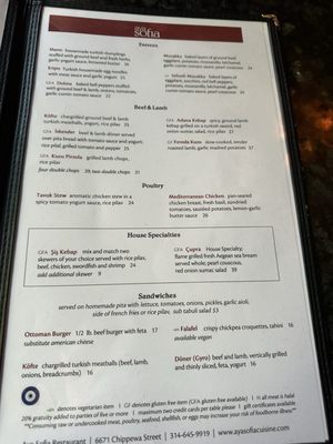 Menu photo 3 Aya Sofia Saint Louis, MO