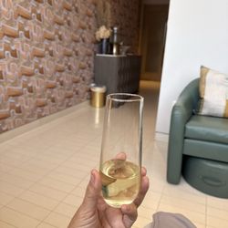 After massage drink!
